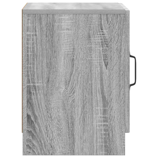 Yöpöytäkaappi Harmaa sonoma 43 x 34,5 x 47 cm Tekninen puu