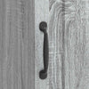 Yöpöytäkaappi 2 kpl Harmaa sonoma 43 x 34,5 x 47 cm