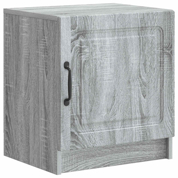 Yöpöytäkaappi 2 kpl Harmaa sonoma 43 x 34,5 x 47 cm
