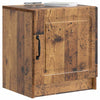 Yöpöytäkaappi 2 kpl Vanha puu 43 x 34,5 x 47 cm Tekninen puu