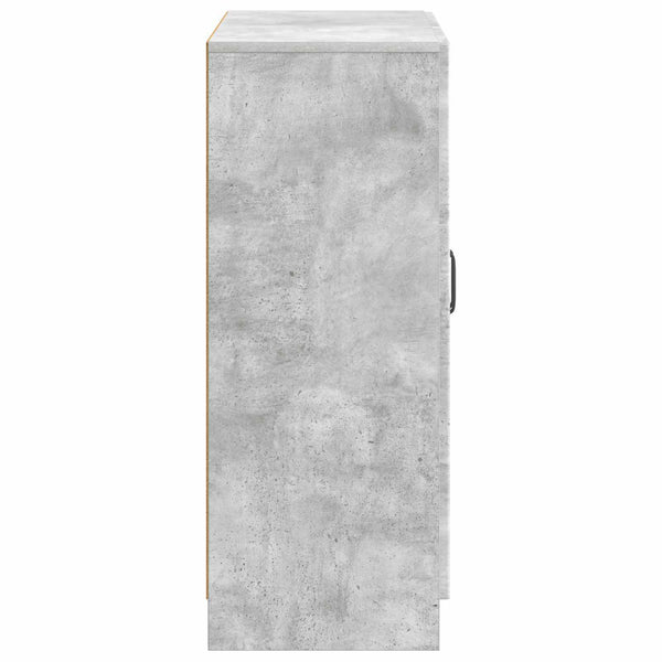 Sivupöytä Betoninharmaa 66 x 34,5 x 87 cm Tekninen puu
