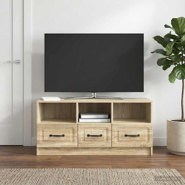 TV-kaappi Sonoma-tammi 102 x 34,5 x 47 cm Tekninen puu
