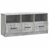 TV-kaappi Betoninharmaa 102 x 34,5 x 47 cm Tekninen puu