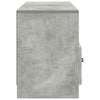 TV-kaappi Betoninharmaa 102 x 34,5 x 47 cm Tekninen puu