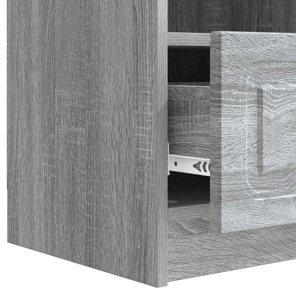 TV-kaappi Harmaa sonoma 102 x 34,5 x 47 cm Tekninen puu