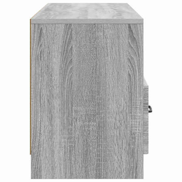TV-kaappi Harmaa sonoma 102 x 34,5 x 47 cm Tekninen puu
