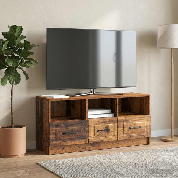 TV-kaappi Vanha puu 102 x 34,5 x 47 cm Tekninen puu