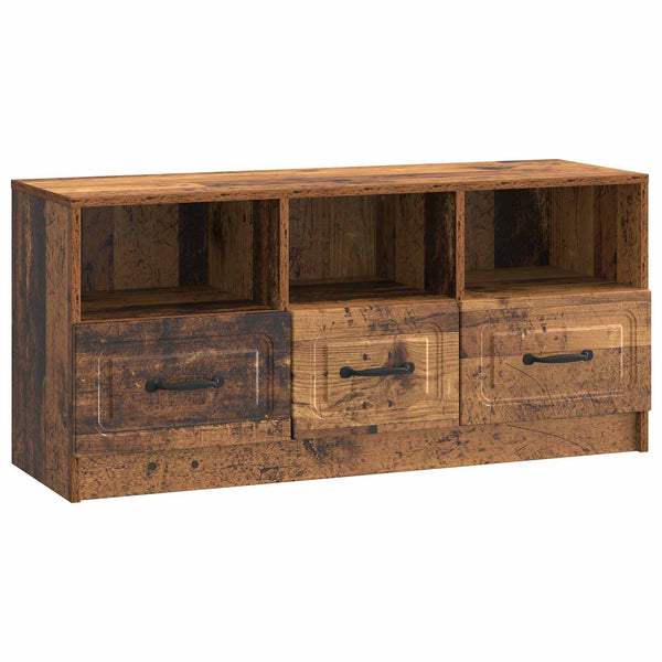 TV-kaappi Vanha puu 102 x 34,5 x 47 cm Tekninen puu