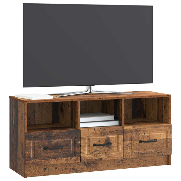 TV-kaappi Vanha puu 102 x 34,5 x 47 cm Tekninen puu