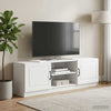 TV-kaappi valkoinen 150 x 31 x 47 cm Tekninen puu