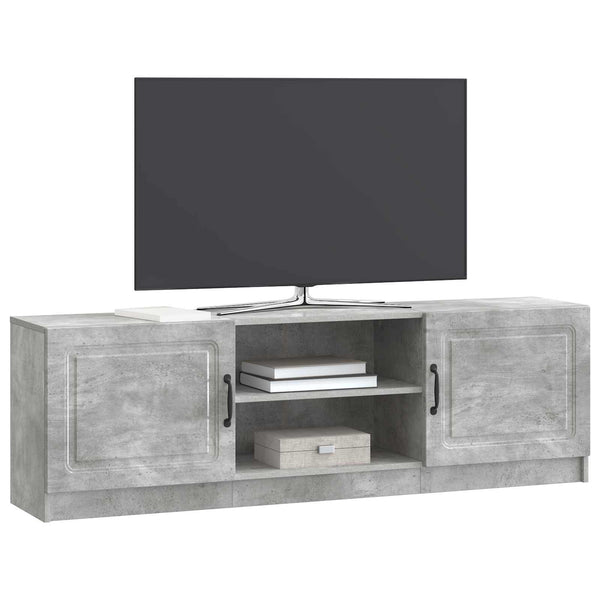 TV-kaappi Betoninharmaa 150 x 31 x 47 cm Tekninen puu