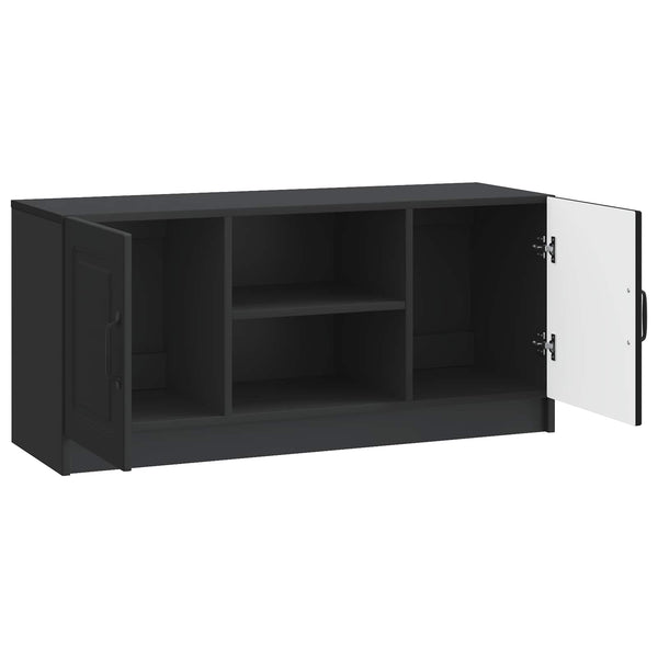 TV-kaappi Musta 102 x 34,5 x 47 cm Tekninen puu