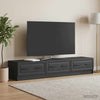 TV-kaappi 147 x 34,5 x 27 cm Musta Tekninen puu