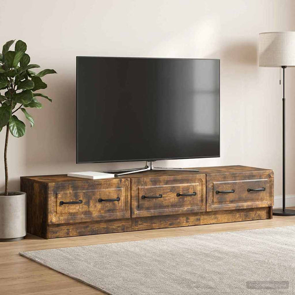 TV-kaappi 147 x 34,5 x 27 cm Savutammi Tekninen puu