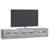 TV-kaappi 147 x 34,5 x 27 cm Harmaa sonoma Tekninen puu