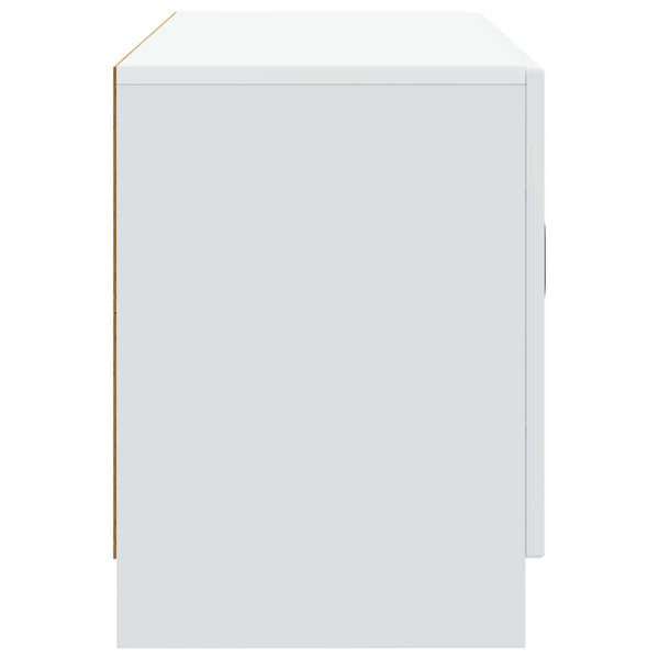 TV-kaappi valkoinen 99 x 34,5 x 47 cm Tekninen puu