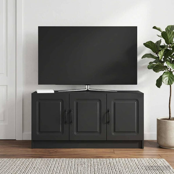 TV-kaappi Musta 99 x 34,5 x 47 cm Tekninen puu