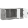 TV-kaappi Betoninharmaa 99 x 34,5 x 47 cm Tekninen puu