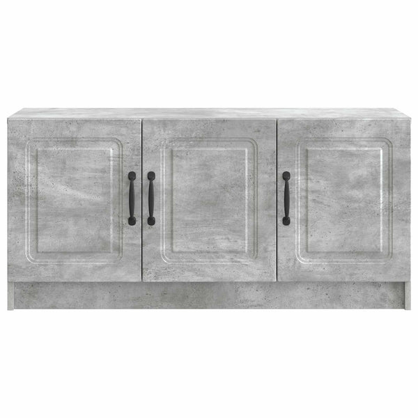 TV-kaappi Betoninharmaa 99 x 34,5 x 47 cm Tekninen puu
