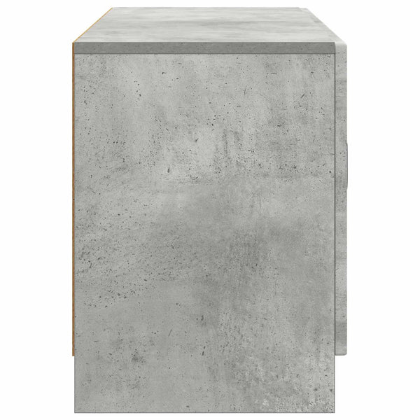 TV-kaappi Betoninharmaa 99 x 34,5 x 47 cm Tekninen puu