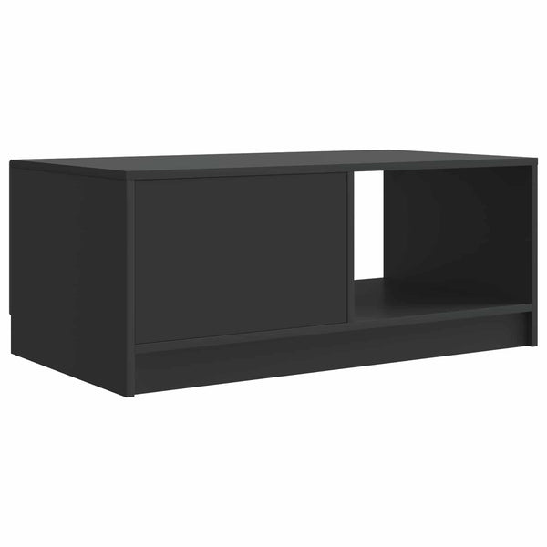 Sohvapöytä Musta 90 x 50 x 37 cm Tekninen puu