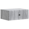 Yöpöytäkaappi 2 kpl Harmaa sonoma 49 x 34,5 x 20 cm