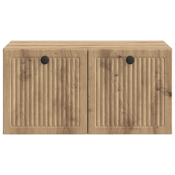 Seinälle asennettava TV-kaappi 59,5 x 41 x 30 cm Artisaanitammi