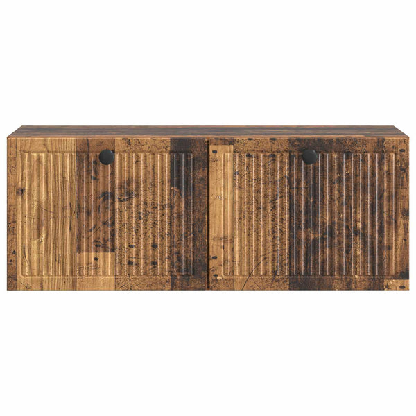 Seinälle asennettava TV-kaappi Vanha puu 78,5 x 31 x 30 cm