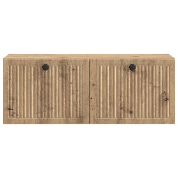 Seinälle asennettava TV-kaappi 78,5 x 31 x 30 cm Artisaanitammi