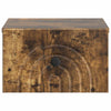 Seinälle Kiinnitettävä Yöpöytä Savutammi 33 x 34,5 x 20 cm