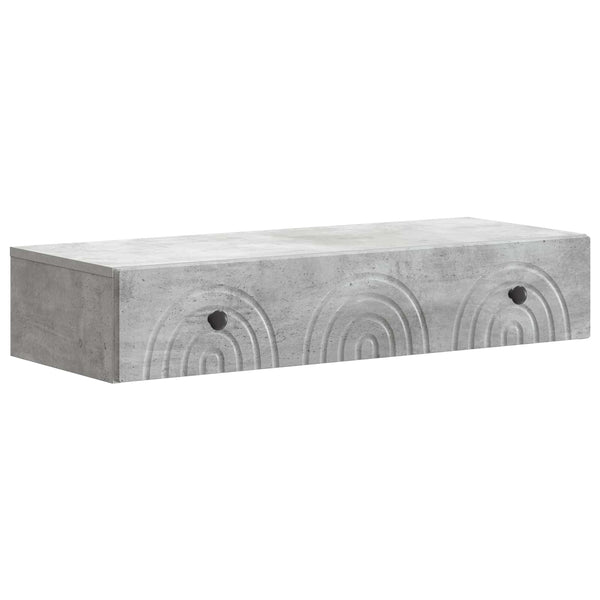 Seinälle Asennettava Sivupöytä 87,5 x 34,5 x 17 cm Tekninen puu