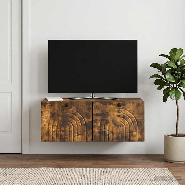 Seinälle asennettava TV-kaappi Savutammi 78,5 x 41 x 30 cm