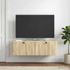 Seinälle asennettava TV-kaappi Sonoma-tammi 98 x 41 x 30 cm