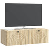 Seinälle asennettava TV-kaappi Sonoma-tammi 98 x 41 x 30 cm