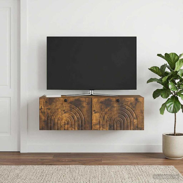 Seinälle asennettava TV-kaappi Savutammi 99 x 41 x 30 cm