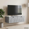Seinälle asennettava TV-kaappi Harmaa sonoma 99 x 41 x 30 cm