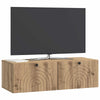 Seinälle asennettava TV-kaappi 99 x 41 x 30 cm Artisaanitammi