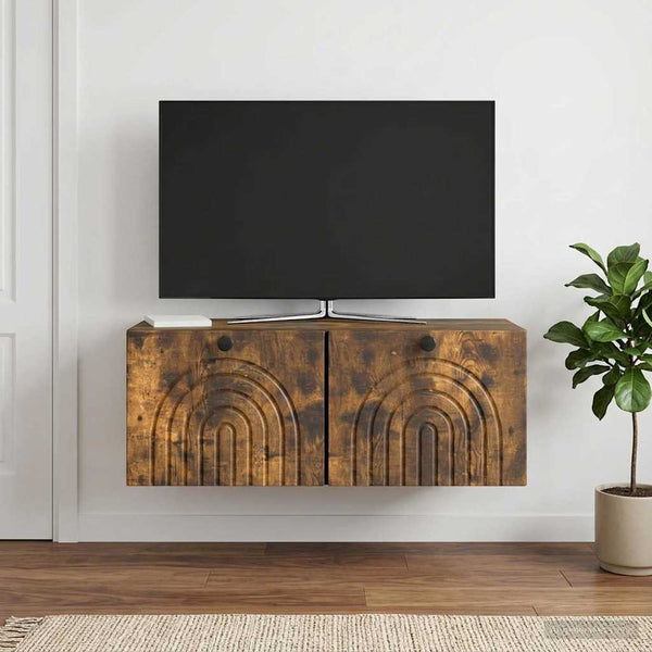 Seinälle asennettava TV-kaappi Savutammi 78,5 x 31 x 30 cm