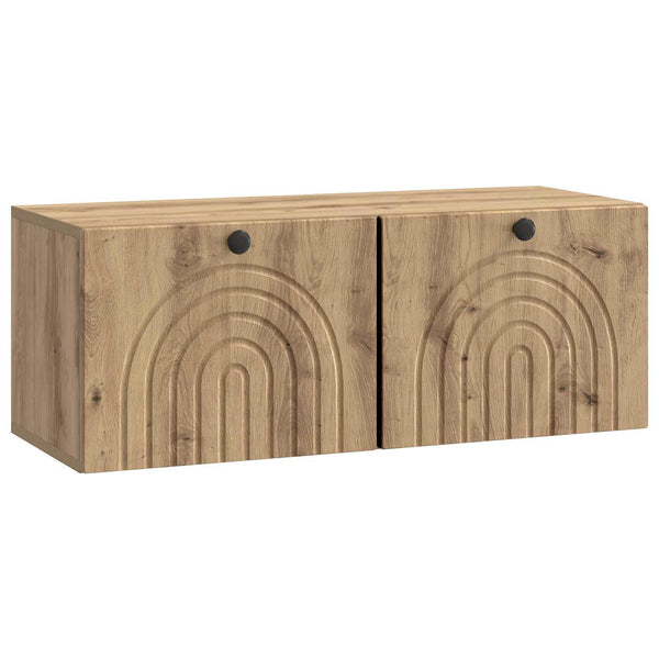 Seinälle asennettava TV-kaappi 78,5 x 31 x 30 cm Artisaanitammi