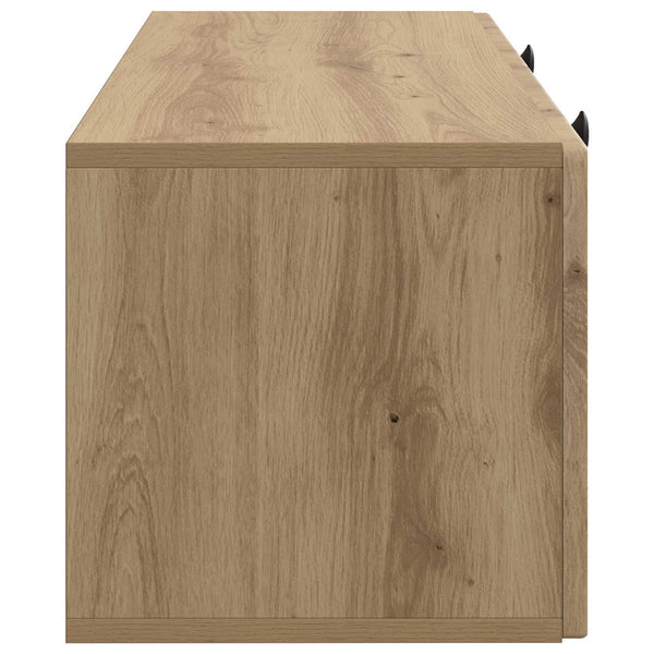 Seinälle asennettava TV-kaappi 78,5 x 31 x 30 cm Artisaanitammi