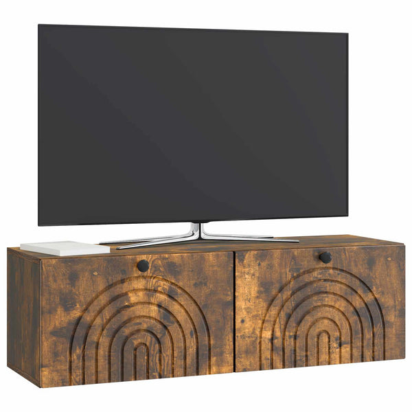 Seinälle asennettava TV-kaappi Savutammi 98 x 31 x 30 cm