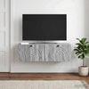 Seinälle asennettava TV-kaappi Harmaa sonoma 98 x 31 x 30 cm
