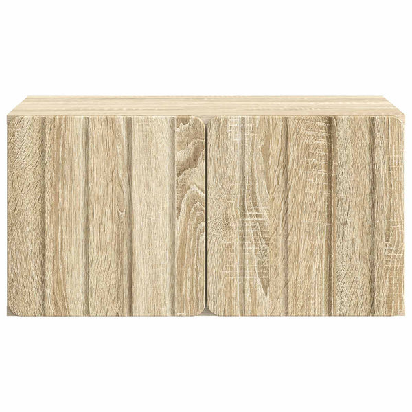 Seinälle asennettava TV-kaappi 59,5 x 41 x 30 cm Sonoma-tammi