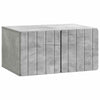 Seinälle asennettava TV-kaappi 59,5 x 41 x 30 cm Betoninharmaa