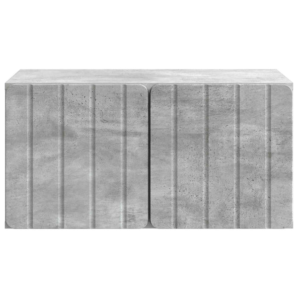Seinälle asennettava TV-kaappi 59,5 x 41 x 30 cm Betoninharmaa