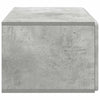 Seinälle asennettava TV-kaappi 59,5 x 41 x 30 cm Betoninharmaa