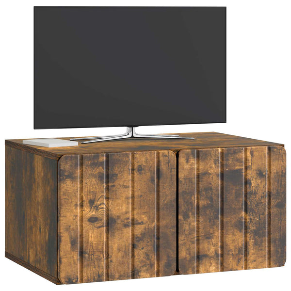 Seinälle asennettava TV-kaappi 59,5 x 41 x 30 cm Savutammi