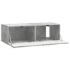 Seinälle asennettava TV-kaappi 98 x 41 x 30 cm Betoninharmaa