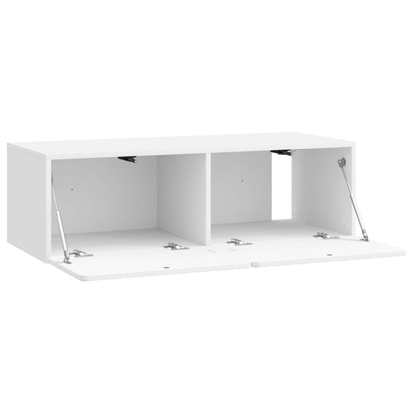 Seinälle asennettava TV-kaappi 98 x 41 x 30 cm Tekninen puu
