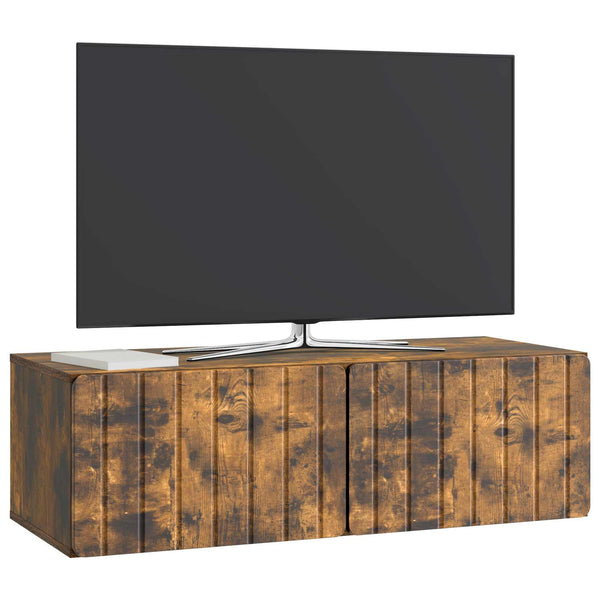 Seinälle asennettava TV-kaappi 98 x 41 x 30 cm Savutammi